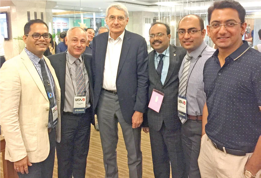 sunrise over a harbor